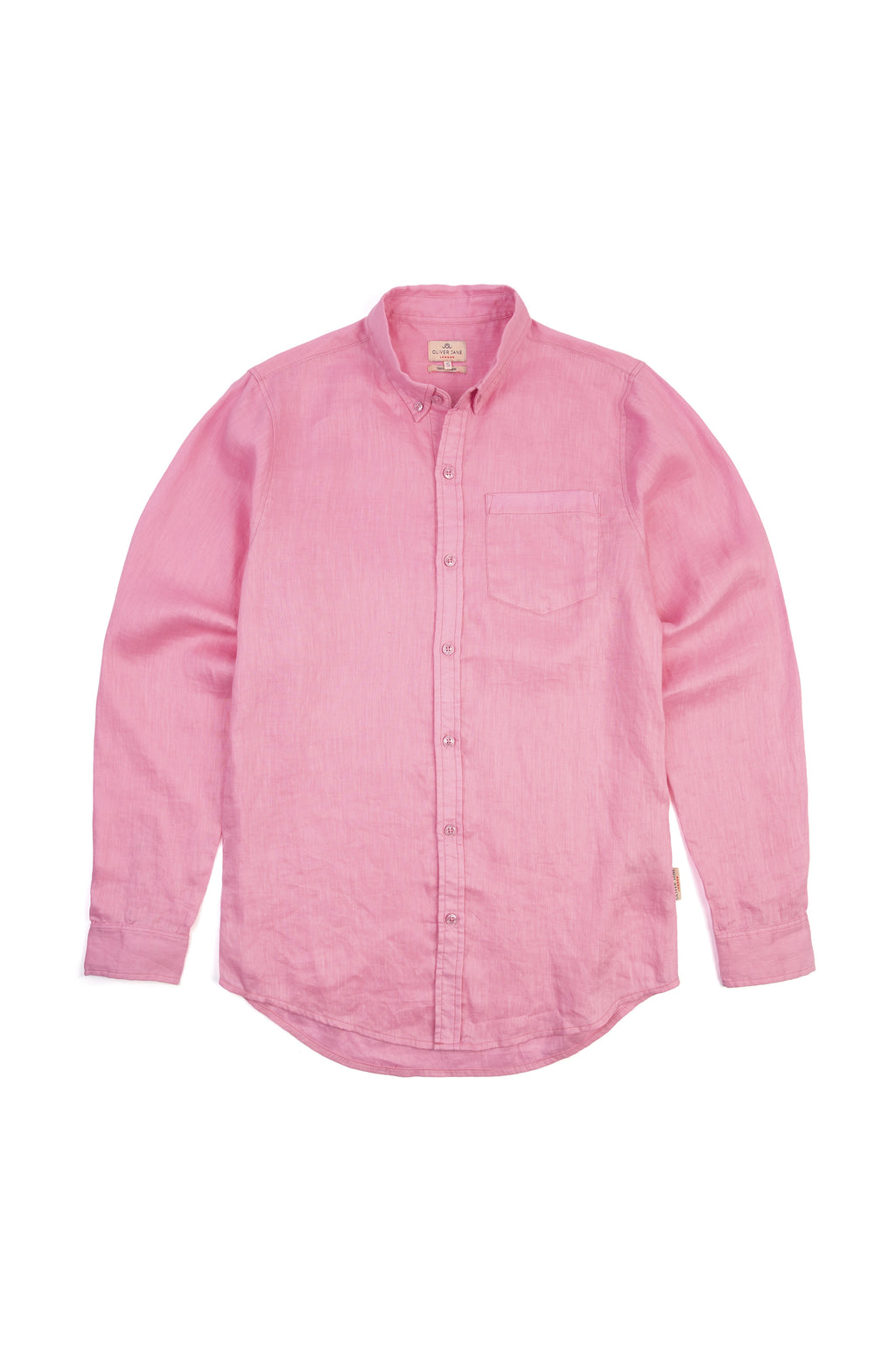 Summer Pink Linen Shirt NEW