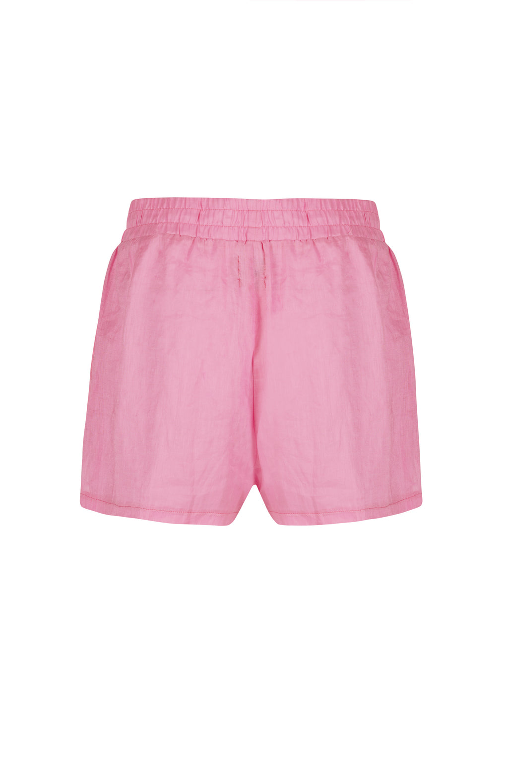 Summer Pink Linen Shorts