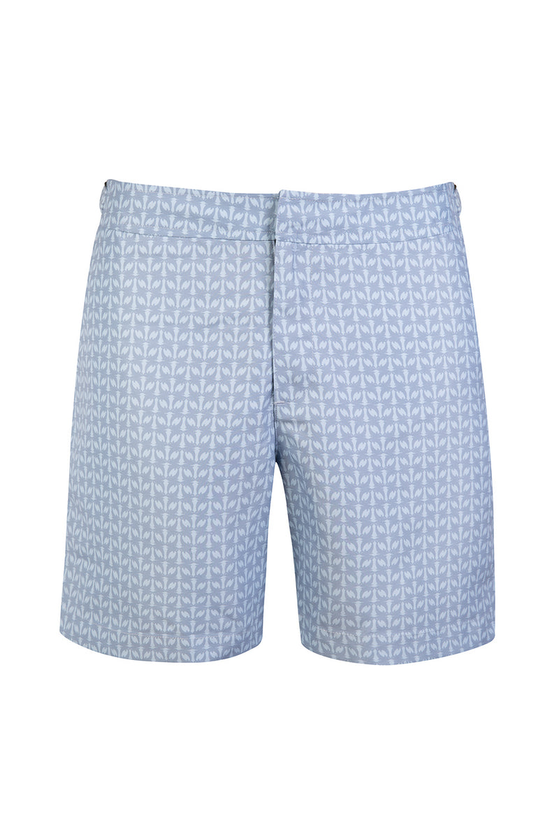 The Jumping Grey Dolphin Tailored Swim Short