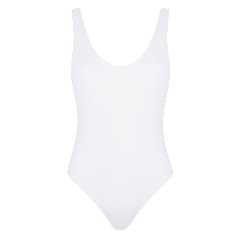 The Fullerton White Swimsuit